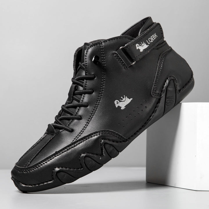 Unisex Barfußschuhe Aus Leder Mit Flexibler Sohle