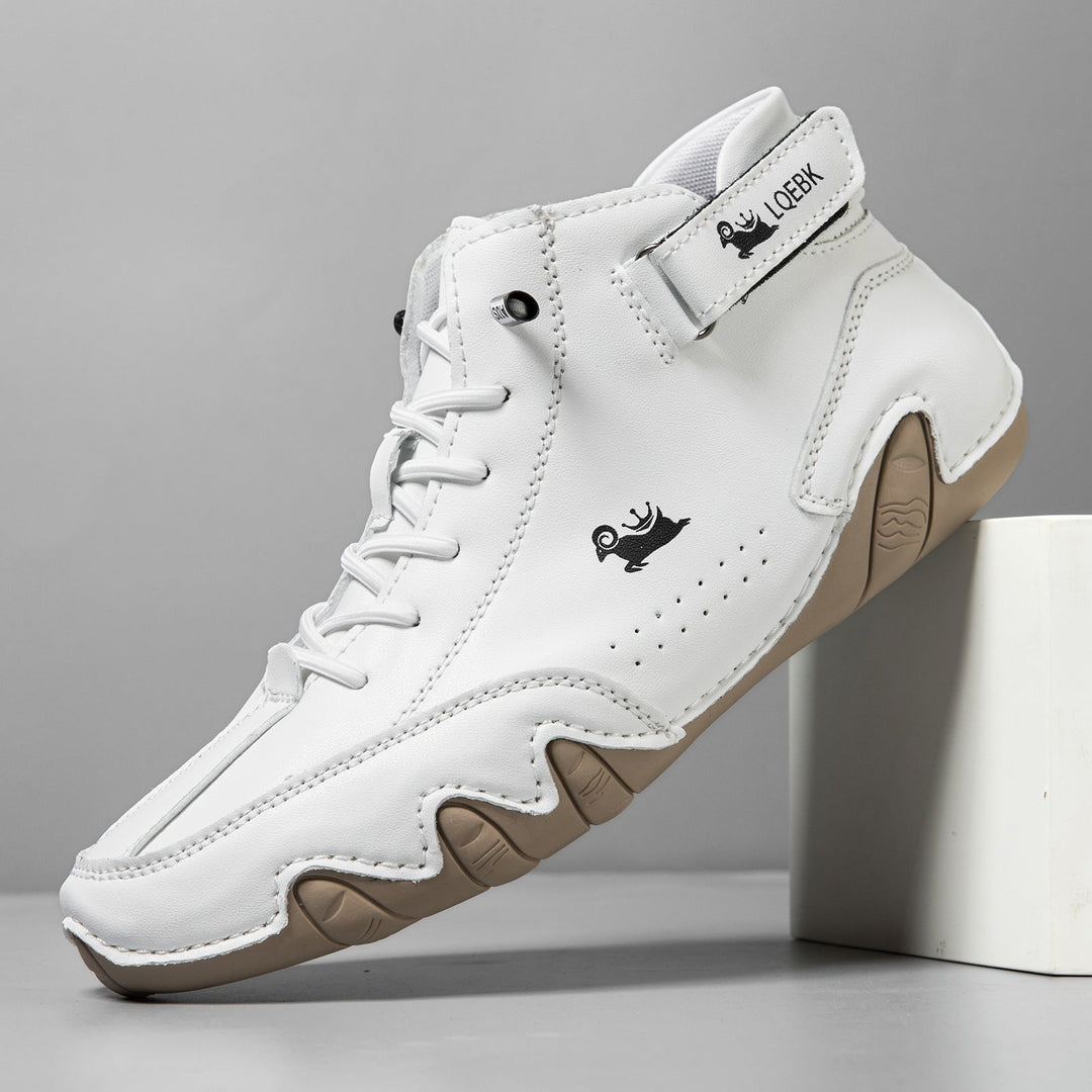 Unisex Barfußschuhe Aus Leder Mit Flexibler Sohle