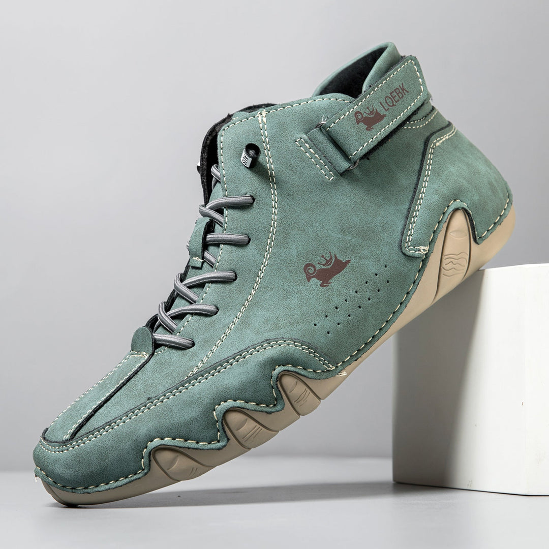 Unisex Barfußschuhe Aus Leder Mit Flexibler Sohle
