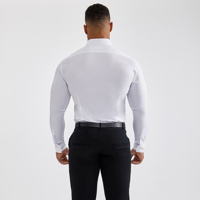 Herren Hemd Mit Schmalem Schnitt Und Langarm