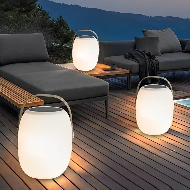 Solar Gartenleuchte für gemütliche Abende auf Balkon und Terrasse
