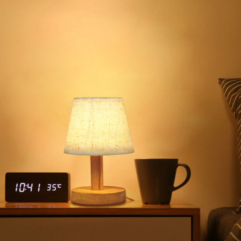 Vintage Falten-Tischleuchte mit USB-Aufladung – Retro Nachttischlampe für stimmungsvolles Licht