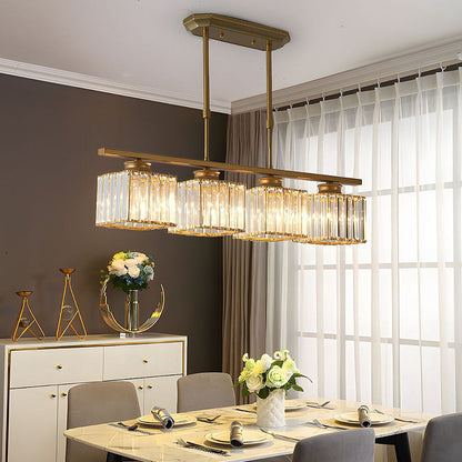 Moderne Design-Hängeleuchte mit mehreren Lichtquellen für Esszimmer und Küche