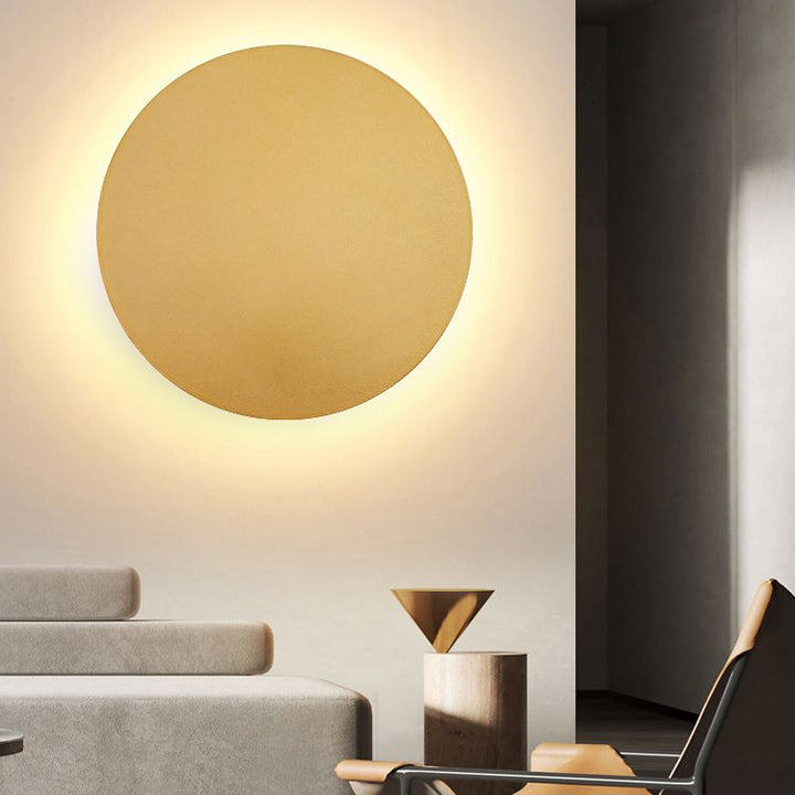 Runde moderne LED-Wandleuchte für Schlafzimmer und Wohnzimmer