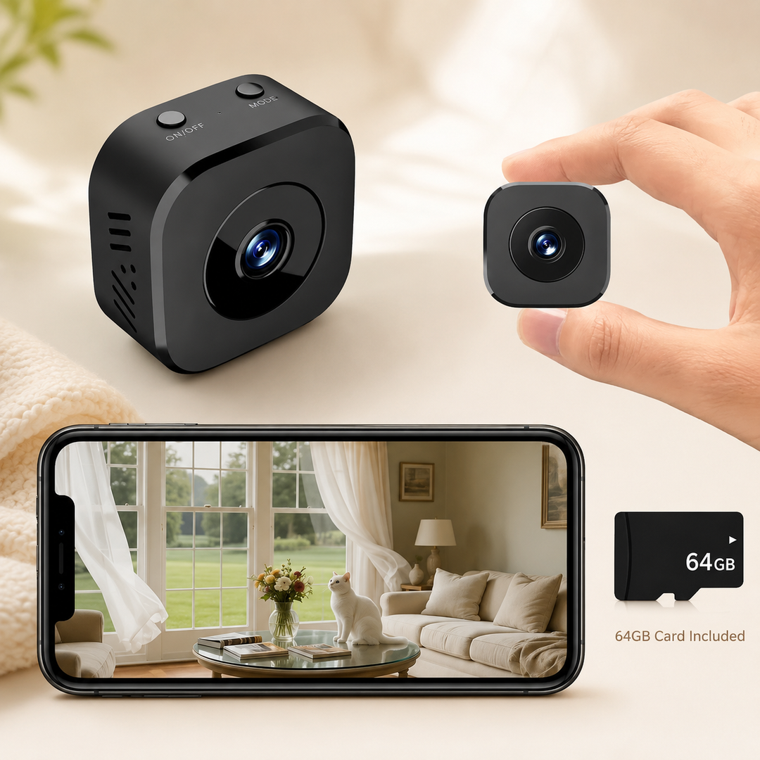 Überwachungskamera WLAN Mit Nachtsicht 1080P