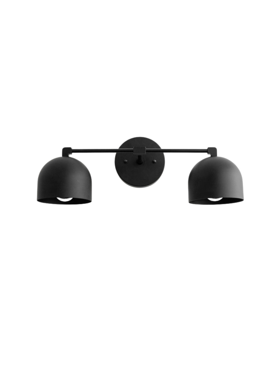 Mid Century Wandleuchte – Messing Badspiegel Lampe im Retro-Stil