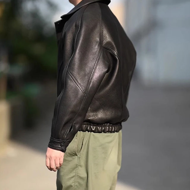 Herren Lederjacke – Stilvoller Klassiker mit Moderner Passform