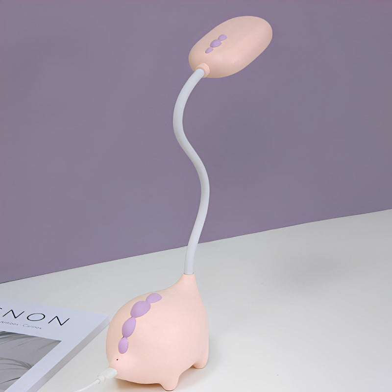 Dinosaurier Tischlampe – Kindgerechtes Design mit Augenschutz & USB-Aufladung