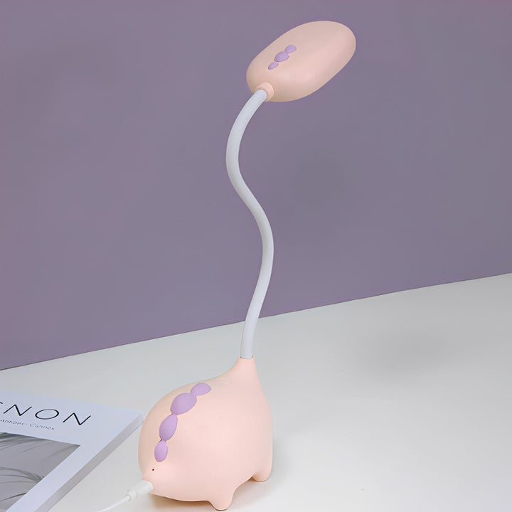 Dinosaurier Tischlampe – Kindgerechtes Design mit Augenschutz & USB-Aufladung