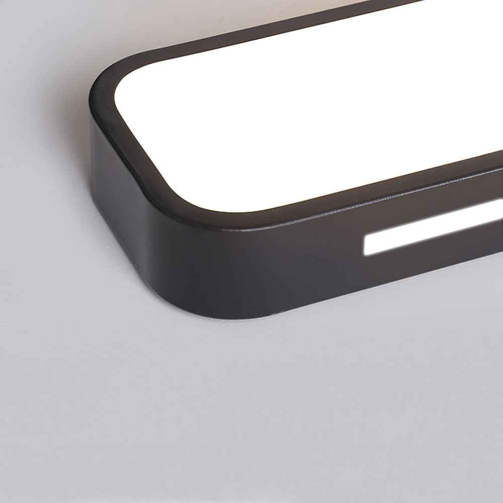 Nordische LED Deckenleuchte – länglich, dimmbar & modern