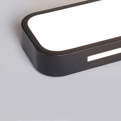 Nordische LED Deckenleuchte – länglich, dimmbar & modern