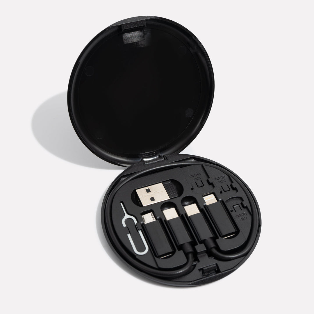 9-in-1 Reise-Gadget-Set mit Schnellladen & SIM-/SD-Kartenhalter