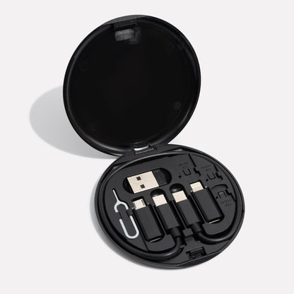 9-in-1 Reise-Gadget-Set mit Schnellladen & SIM-/SD-Kartenhalter