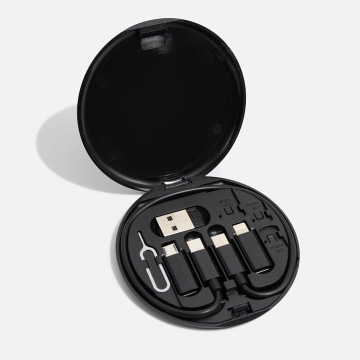 9-in-1 Reise-Gadget-Set mit Schnellladen & SIM-/SD-Kartenhalter