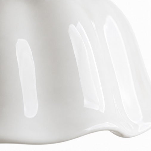 Ceramic Pendant Light Modern Flower Design
