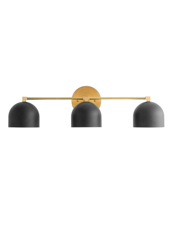 Mid Century Wandleuchte – Messing Badspiegel Lampe im Retro-Stil