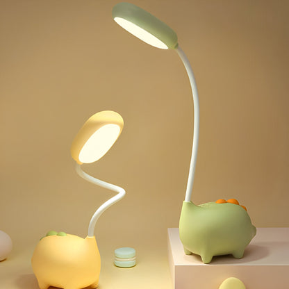 Dinosaurier Tischlampe – Kindgerechtes Design mit Augenschutz & USB-Aufladung