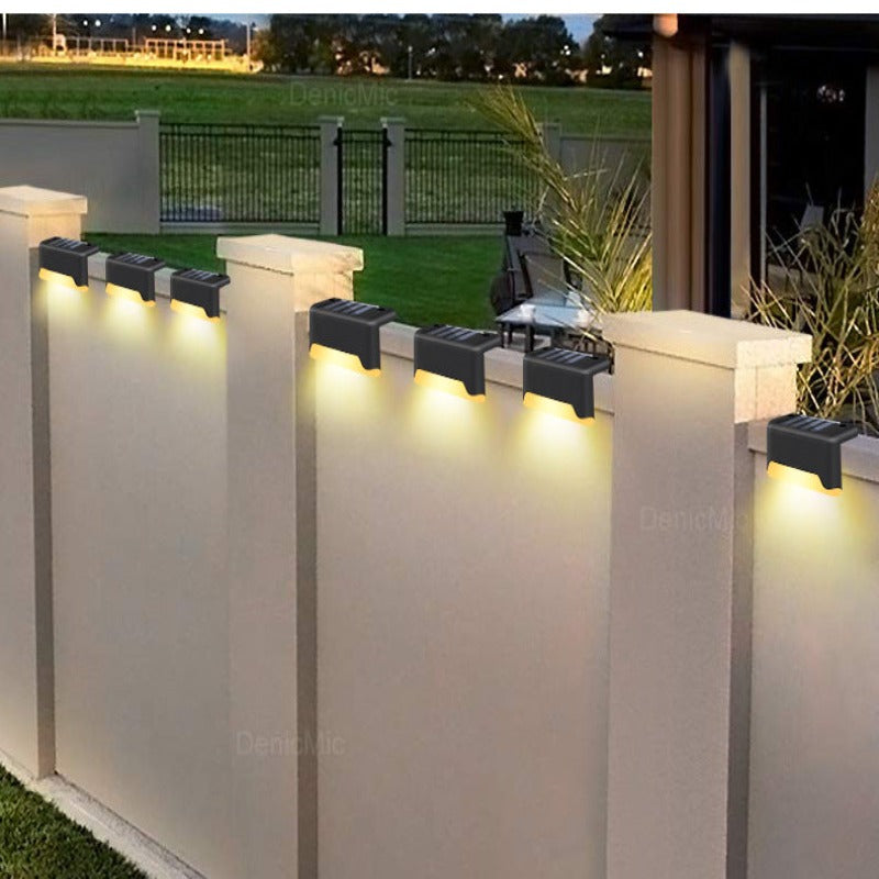 Solarbetriebene Außenleuchten Öko - Vielseitige Außen Licht (6 stk.)