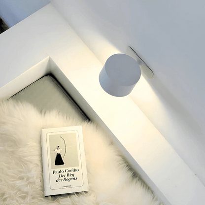 Kabellose LED-Wandlampe mit Akku & 360° Drehung