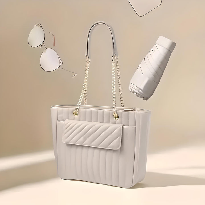 Kompakter Reise-Regenschirm mit wasserfester Hülle – windfest & ultraleicht