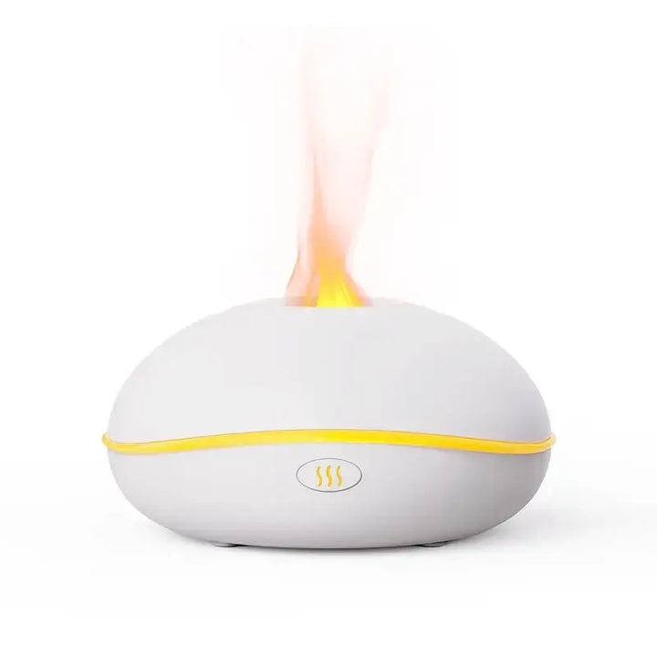 Tragbarer USB Aroma Diffuser Mit Flammenlicht