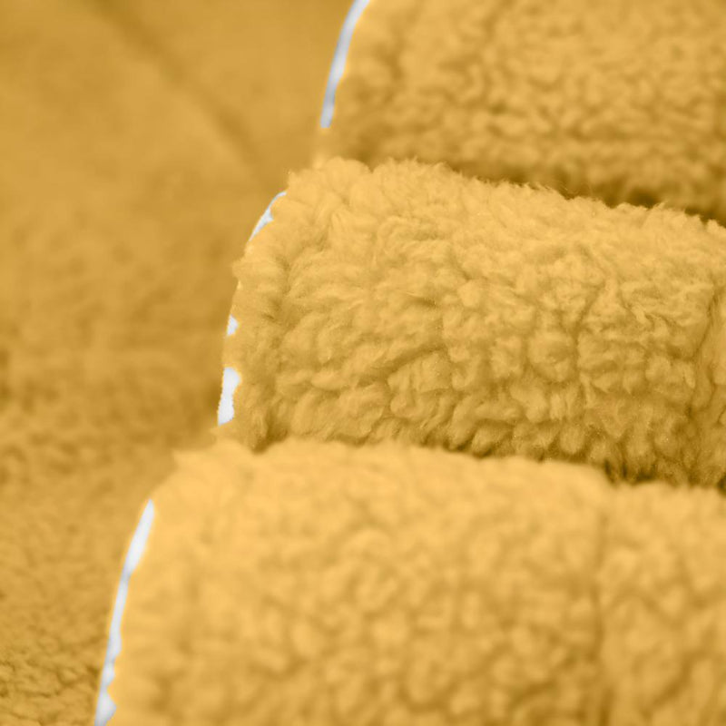 Bademantel mit Schalkragen – Fleece Morgenmantel für Damen und Herren
