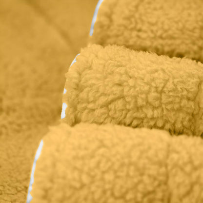 Bademantel mit Schalkragen – Fleece Morgenmantel für Damen und Herren