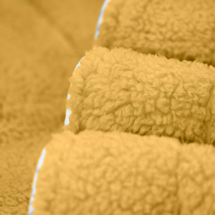 Bademantel mit Schalkragen – Fleece Morgenmantel für Damen und Herren