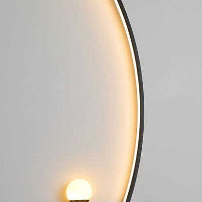 Elegante minimalistische LED-Wandlampe für Wohnzimmer und Flur