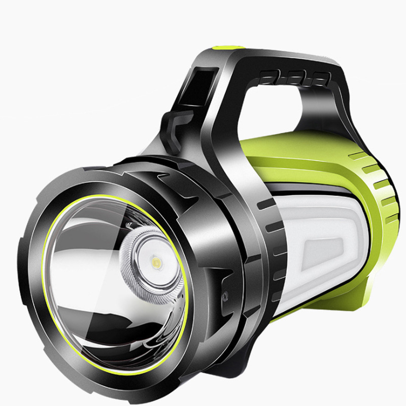 Wasserfeste LED-Taschenlampe mit Doppelseitenlicht – Für Outdoor & Notfälle