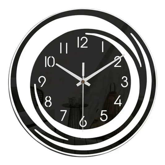 Minimalistische Geräuschlose Wanduhr - Friedlicher Wand Stil