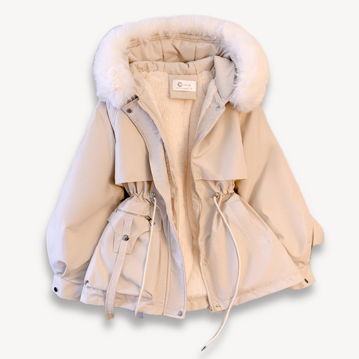 Damen Winterparka Mit Kapuze
