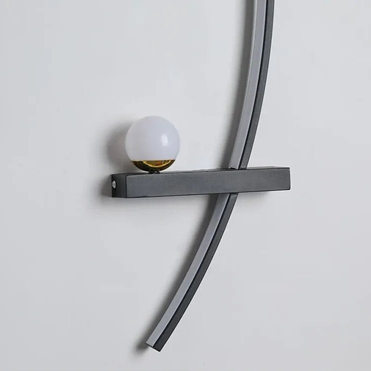 Elegante minimalistische LED-Wandlampe für Wohnzimmer und Flur