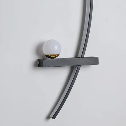 Elegante minimalistische LED-Wandlampe für Wohnzimmer und Flur