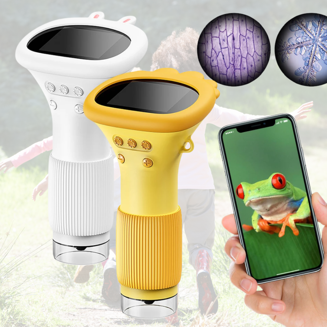 Digitales Kinder-Mikroskop mit Bildschirm