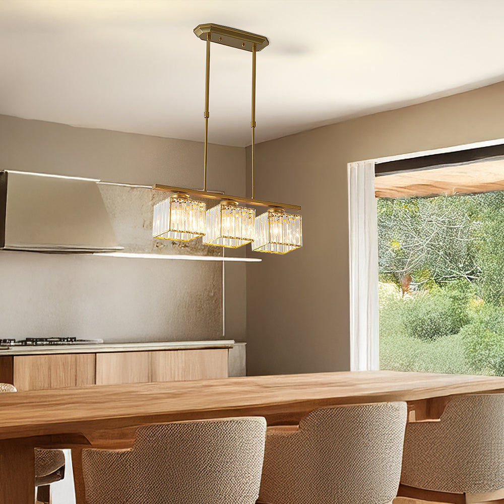 Moderne Design-Hängeleuchte mit mehreren Lichtquellen für Esszimmer und Küche