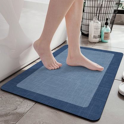 Minimalistische Rutschfeste Badezimmermatte – Super Saugfähig & Schnell Trocknend
