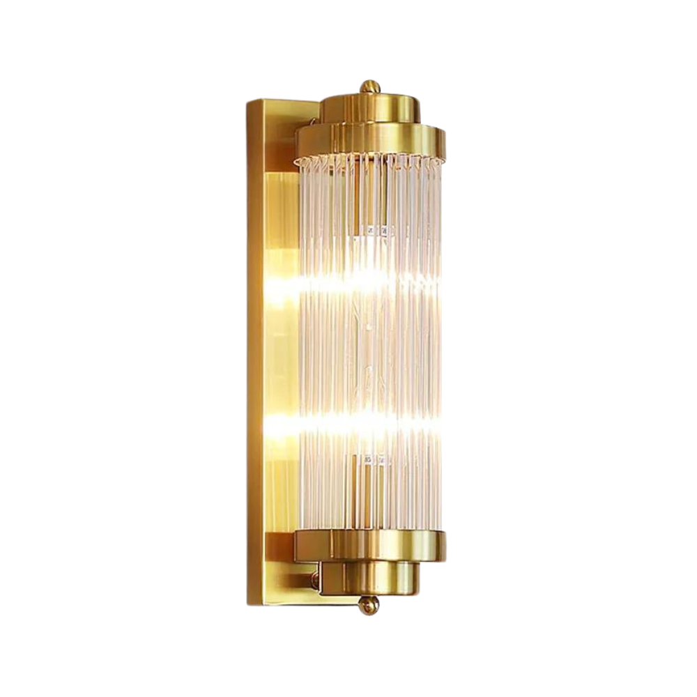 Offset-Säulenwandleuchte in modernem Design