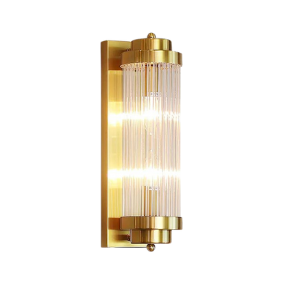 Offset-Säulenwandleuchte in modernem Design