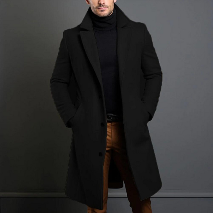 Herren Wolljacke Mit Klassischem Design