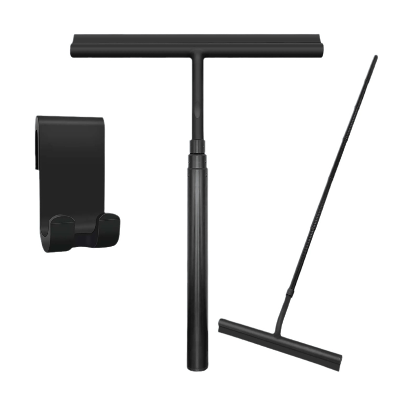 Teleskop Duschabzieher für einfache und effiziente Reinigung