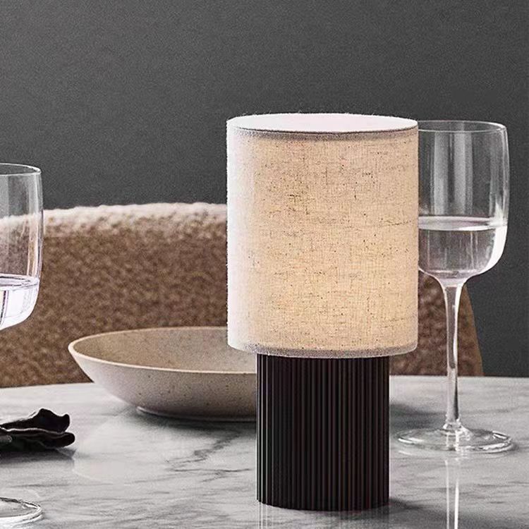 Portable Wireless Table Lamp Canvas Design