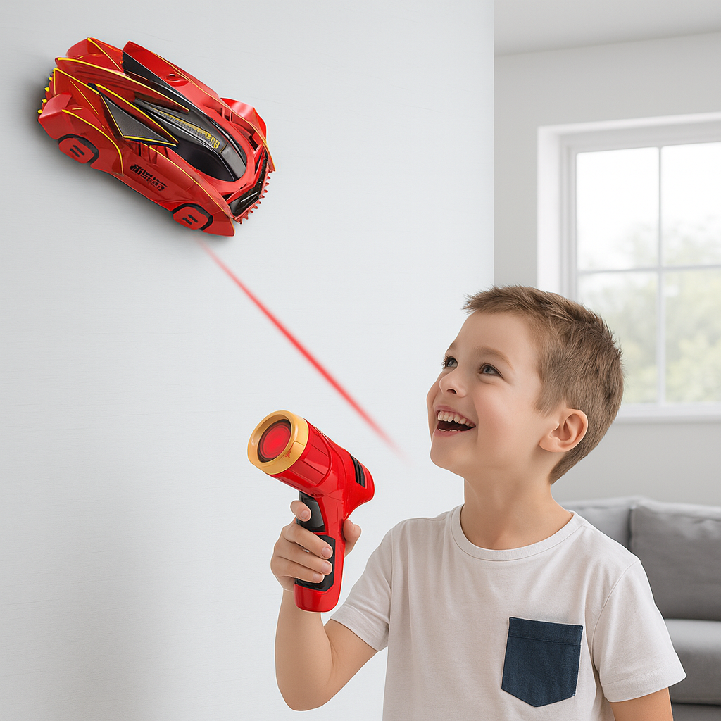 Schwerkraft-Spielzeugauto RC – Klettert an Wand und Decke