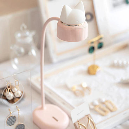 Trendy und Kreative LED Tischlampe im Katzenohren-Design
