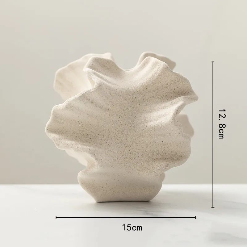 Keramikvase inspiriert vom Ozean