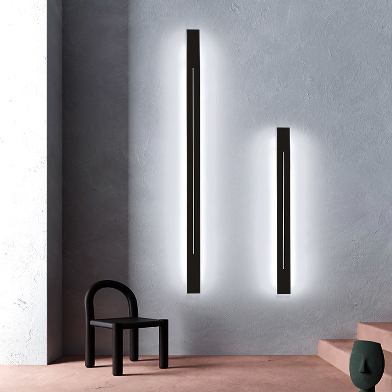 Moderne LED-Wandleuchte in Balkenform für Wohnzimmer oder Flur