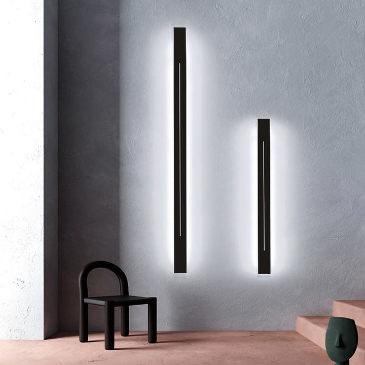 Moderne LED-Wandleuchte in Balkenform für Wohnzimmer oder Flur
