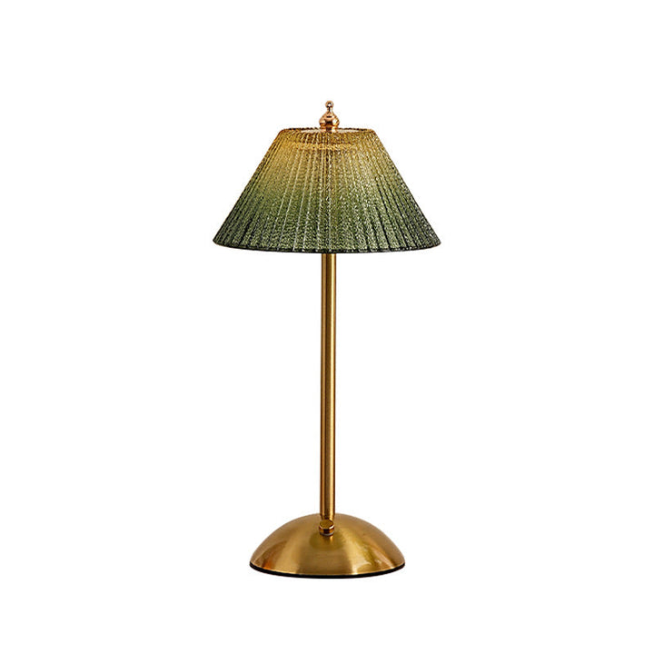 Glass Table Lamp Modern Decorative Bedside Light