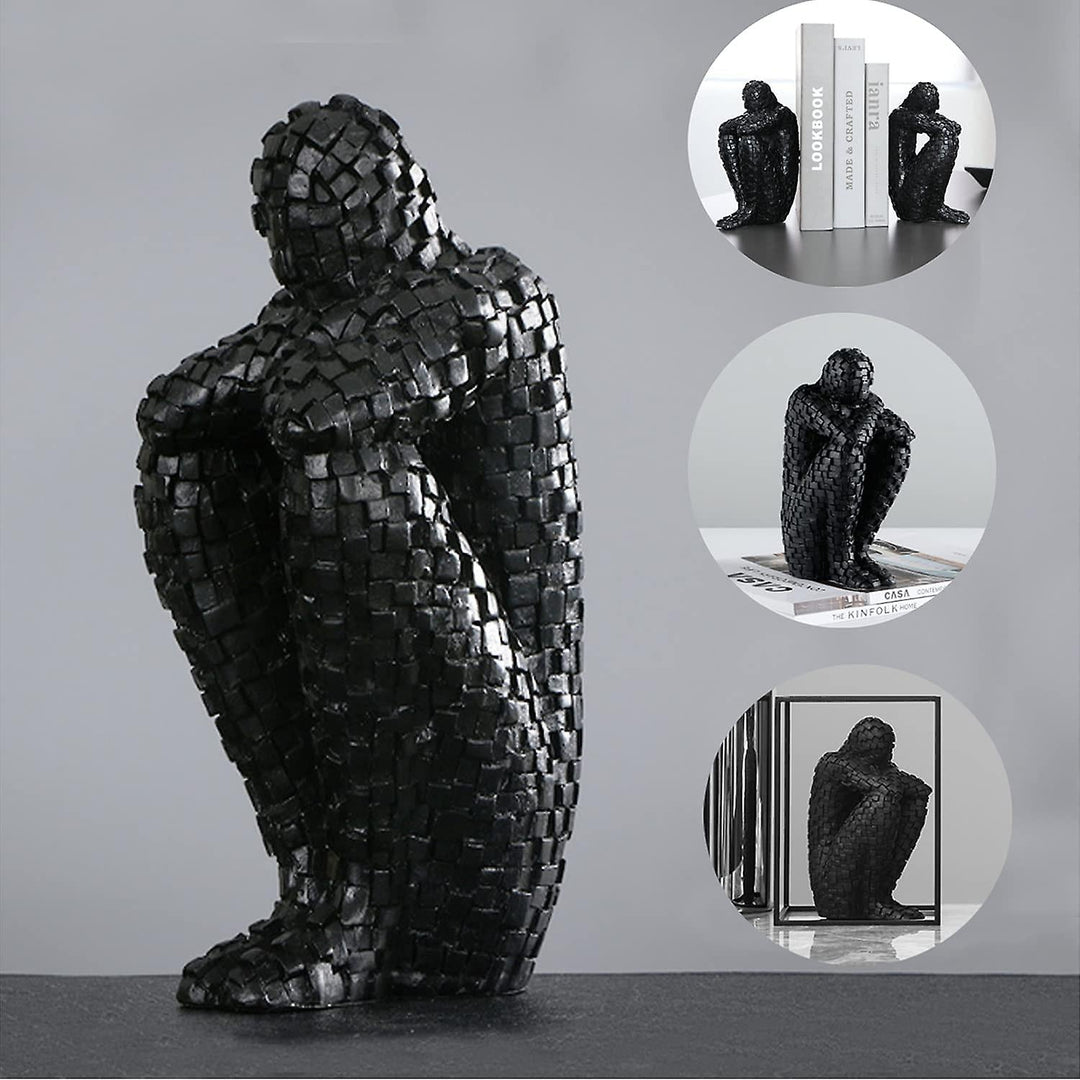 Dekorative Buchstütze Aus Kunstharz Für Regale