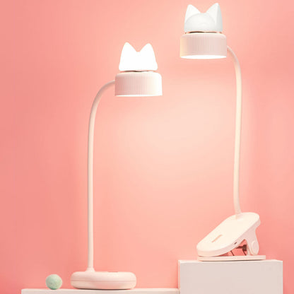 Trendy und Kreative LED Tischlampe im Katzenohren-Design